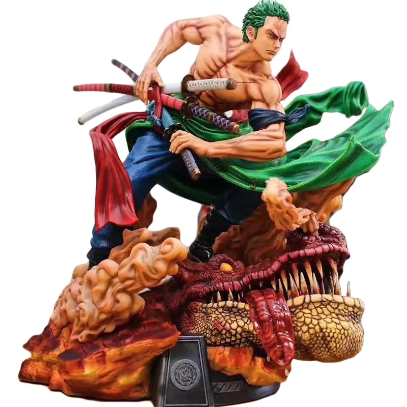 One Piece Action Figure LS Exquisite Quality GK Roronoa Zoro Battle 40cm Anime Model Collection Toy Figma KO Desktop Decoration
One Piece Action Figure LS Exquisite Quality GK Roronoa Zoro Battle 40cm Anime Model Collection Toy Figma KO Desktop Decoration