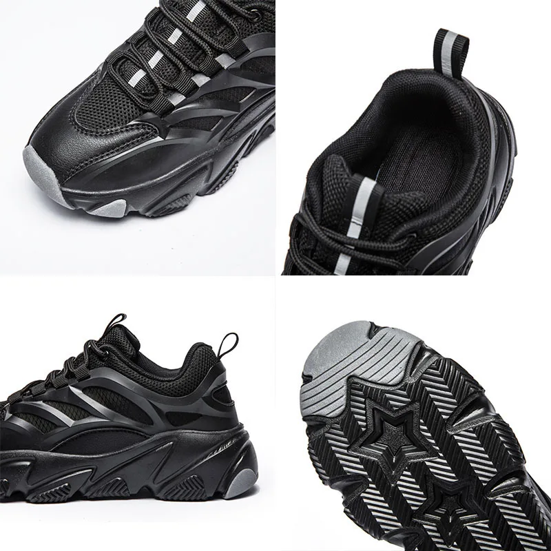 Women's Chunky Sneakers Women Shoes 2021 New Designer Ladies White Black Sneakers High Platform Unisex zapatillas mujer Size 42
Women's Chunky Sneakers Women Shoes 2021 New Designer Ladies White Black Sneakers High Platform Unisex zapatillas mujer Size 42