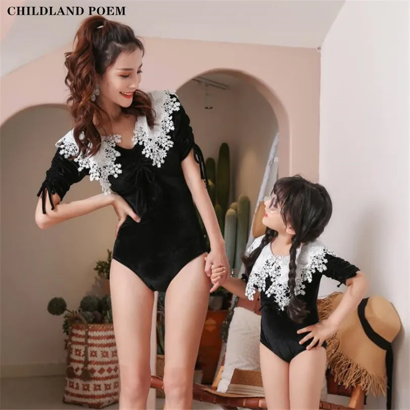 Family Matching Swimwear Mother Daughter Swimsuits Lace Mon And Daughter Bathing Suit Beachwear Family Look Mommy And Me Clothes
Family Matching Swimwear Mother Daughter Swimsuits Lace Mon And Daughter Bathing Suit Beachwear Family Look Mommy And Me Clothes