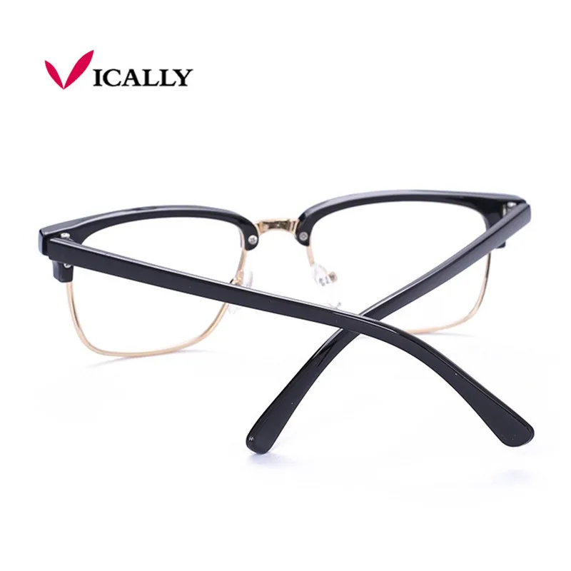 Fashion Metal Half Frame Glasses Frame Retro Woman Men Reading Glass UV Protection Clear Lens Computer Eyewear Eyeglasses
Fashion Metal Half Frame Glasses Frame Retro Woman Men Reading Glass UV Protection Clear Lens Computer Eyewear Eyeglasses