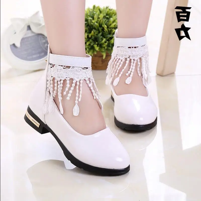 Summer New Children's Kids Patent Leather Flat Shoes Tendon Golden Flower Baby Girl Shoes Princess Girl Flats
Summer New Children's Kids Patent Leather Flat Shoes Tendon Golden Flower Baby Girl Shoes Princess Girl Flats