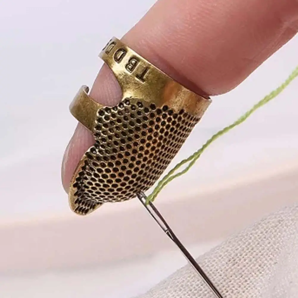 Retro Handworking Sewing Thimble Finger Protector Needlework Metal Brass Sewing Thimble Sewing Tools Accessories
Retro Handworking Sewing Thimble Finger Protector Needlework Metal Brass Sewing Thimble Sewing Tools Accessories