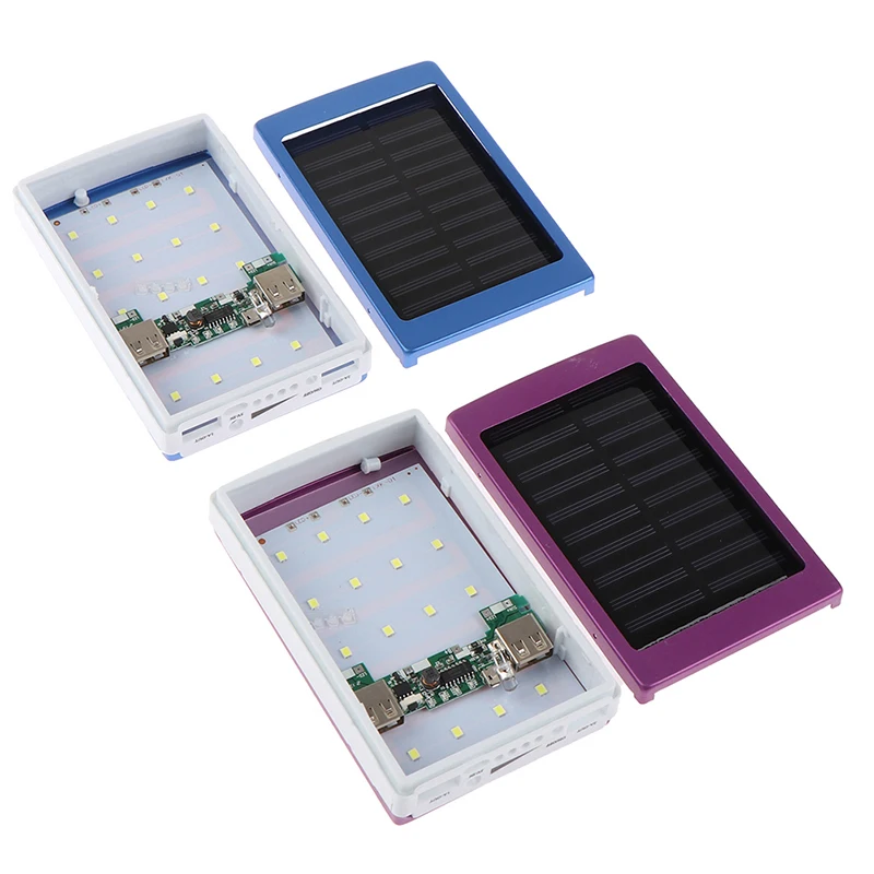 Dual USB LED Light 5-Cell 18650 Battery Charger Box Solar Power Bank DIY Case Kit
Dual USB LED Light 5-Cell 18650 Battery Charger Box Solar Power Bank DIY Case Kit