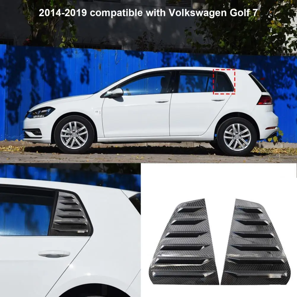 Anti-corrosion 2Pcs Excellent Rear Window Scoops Vent Cover Wear-resistant Window Louvers Reliable
Anti-corrosion 2Pcs Excellent Rear Window Scoops Vent Cover Wear-resistant Window Louvers Reliable