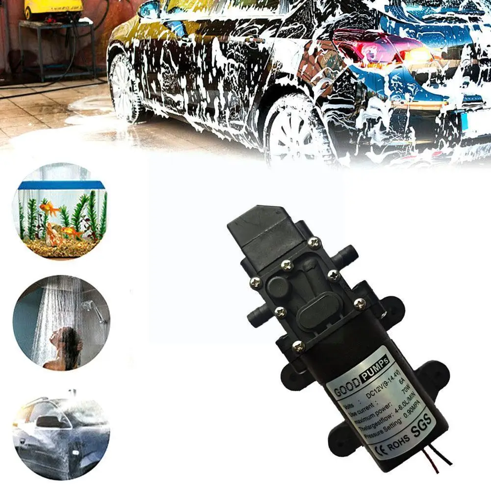 12v 72w High Pressure Micro Diaphragm Water Pump Automatic Factory Supply Switch Type Q7h6 
12v 72w High Pressure Micro Diaphragm Water Pump Automatic Factory Supply Switch Type Q7h6