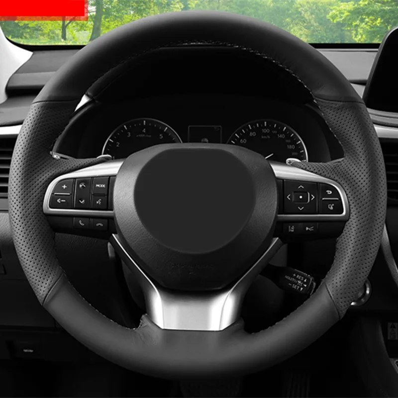 DIY Hand-Stitched Carbon Fiber Suede Leather Car Steering Wheel Cover for Lexus RX200t RX300 RX450h Interior Auto Accessories
DIY Hand-Stitched Carbon Fiber Suede Leather Car Steering Wheel Cover for Lexus RX200t RX300 RX450h Interior Auto Accessories