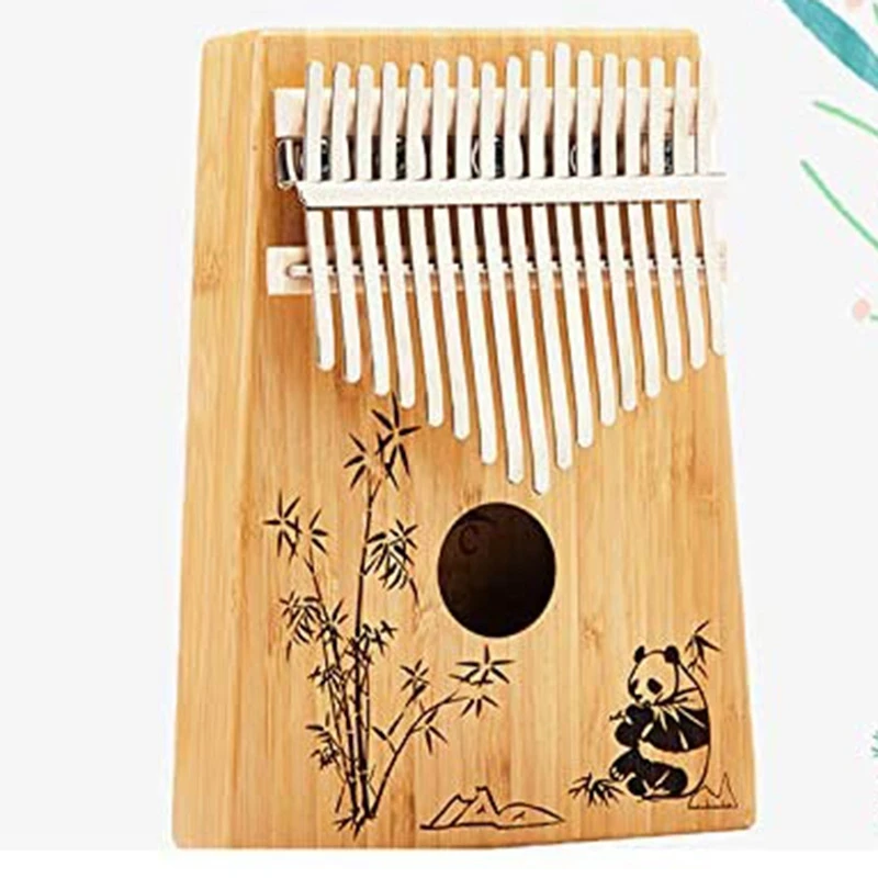Mbira Kalimba 17-Key Bamboo Thumb Piano, Marimbas Finger Instrument and Complete Accessories Learning Book Tuning Hammer
Mbira Kalimba 17-Key Bamboo Thumb Piano, Marimbas Finger Instrument and Complete Accessories Learning Book Tuning Hammer