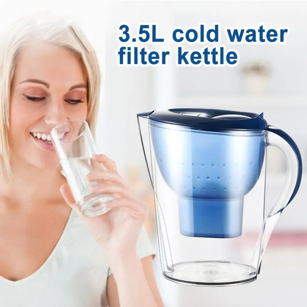 3.5L Water Filter Purifier Kettle Portable Home Activated Carbon Kitchen Water Purifier Kettles Kitchen Accessories Drinkware
3.5L Water Filter Purifier Kettle Portable Home Activated Carbon Kitchen Water Purifier Kettles Kitchen Accessories Drinkware