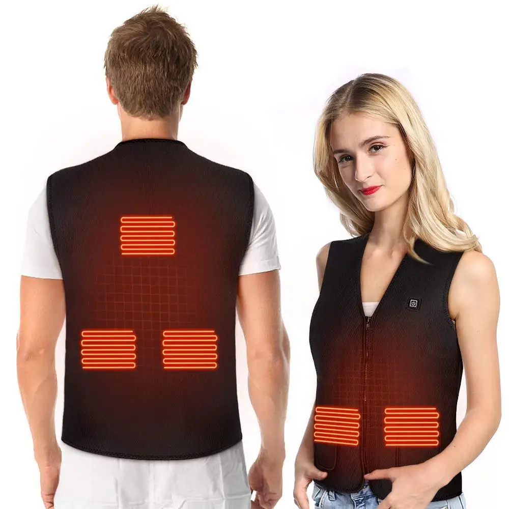 Electric Vest Heated Cloth Electric Heated Jackets USB Charging Intelligent Warm Up Heating Pad Winter Outdoor Body Warmer
Electric Vest Heated Cloth Electric Heated Jackets USB Charging Intelligent Warm Up Heating Pad Winter Outdoor Body Warmer