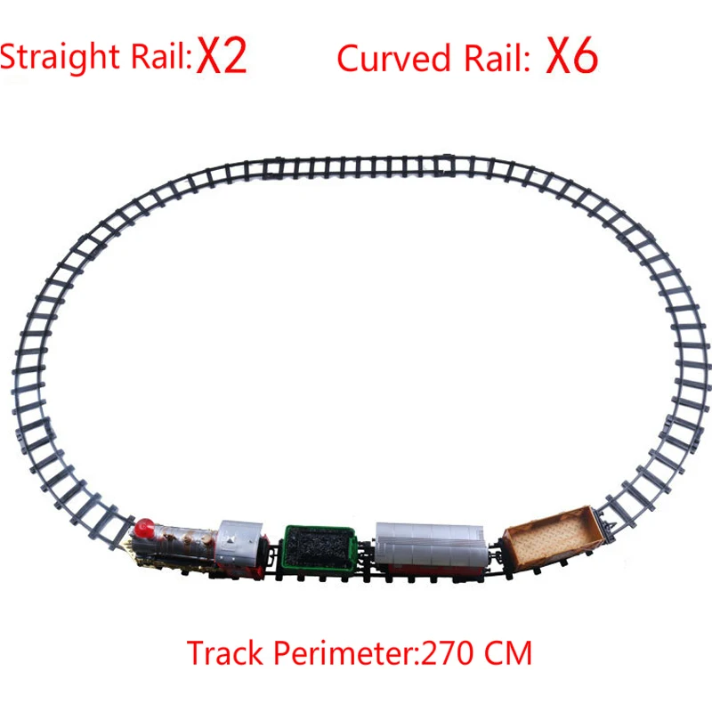 Christmas Gift Electric Rail Train Toys Christmas Train Set Railway Track Playset Retro Music Light Train Birthday Gift for Kids
Christmas Gift Electric Rail Train Toys Christmas Train Set Railway Track Playset Retro Music Light Train Birthday Gift for Kids