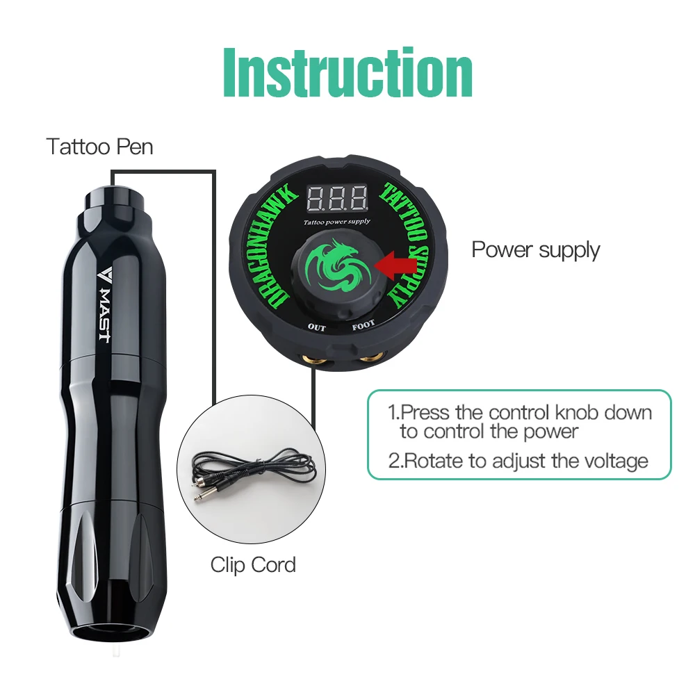 Professional Tattoo Pen Set Tattoo Kit With LCD Mini Power Cartridge Needles Tattoo Machine Gift Box Supplies
Professional Tattoo Pen Set Tattoo Kit With LCD Mini Power Cartridge Needles Tattoo Machine Gift Box Supplies