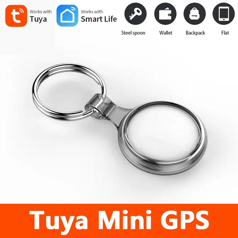 

Tuya Mini Anti Lost Alarm Wallet KeyFinder Smart Tag Tracer GPS Locator Keychain Pet ITag Tracker Key Finder Via Smart Life New