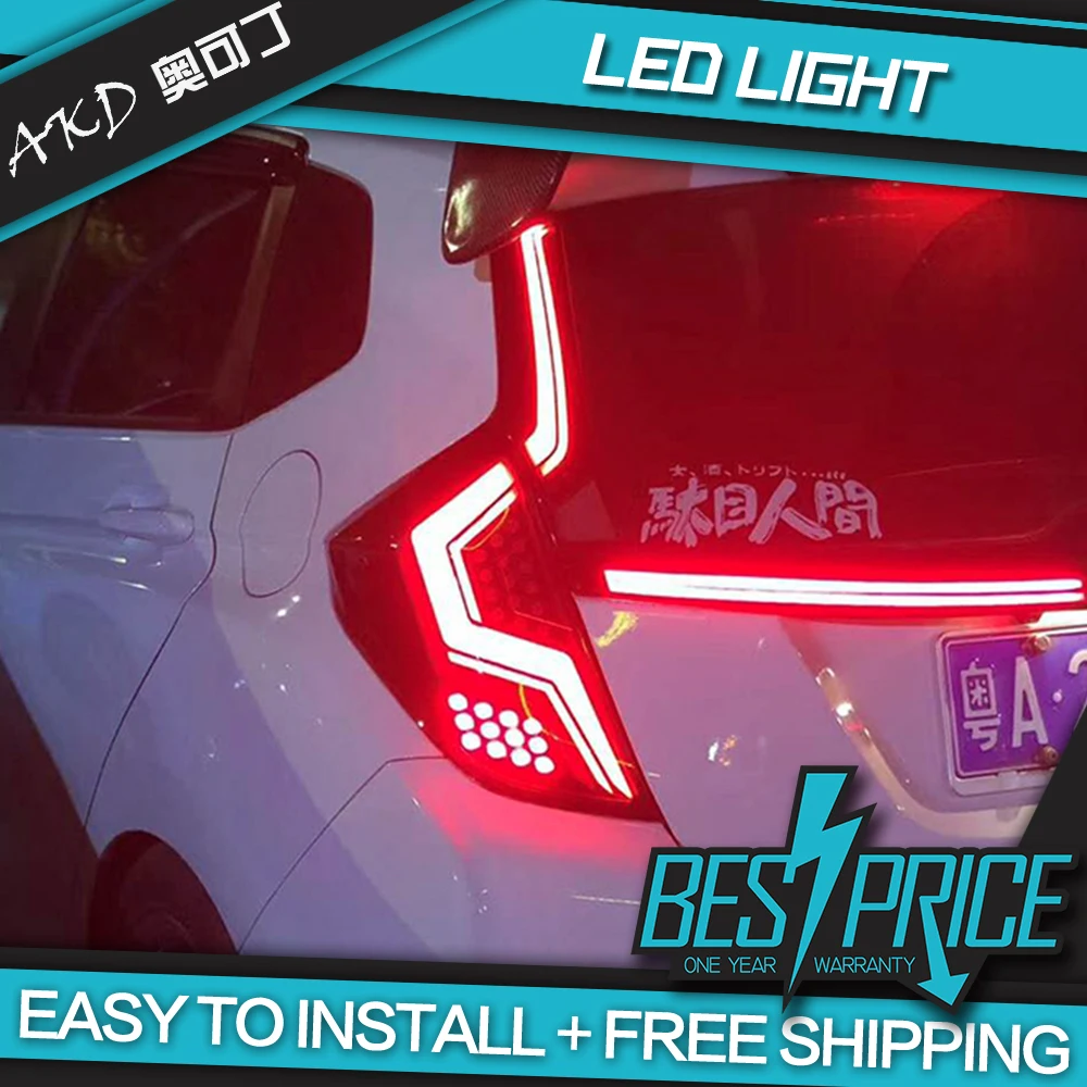 doxa Car Styling Case For HONDA Fit Taillights 2014-2018 LED Tail Light LED Rear Lamp DRL+Brake+Reversing+dynamic turn signal
doxa Car Styling Case For HONDA Fit Taillights 2014-2018 LED Tail Light LED Rear Lamp DRL+Brake+Reversing+dynamic turn signal