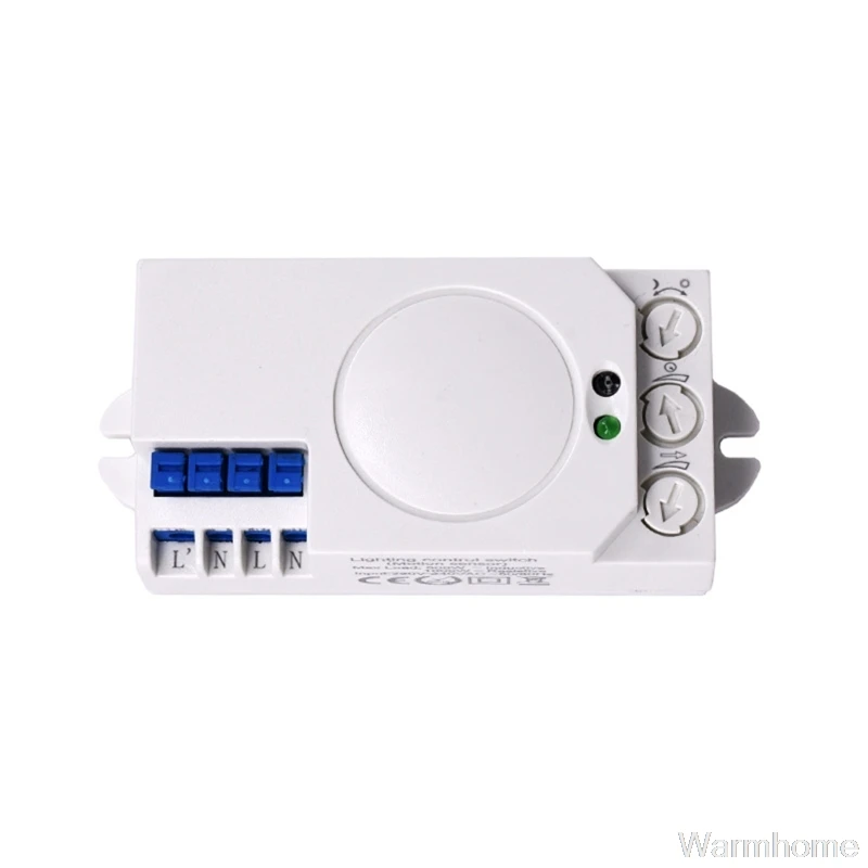 220-240VAC Smart Microwave 5.8G-Radar PIR Switch 360 Degree Detector Wall Light Switch Control Automatic Control Light O20 20
220-240VAC Smart Microwave 5.8G-Radar PIR Switch 360 Degree Detector Wall Light Switch Control Automatic Control Light O20 20