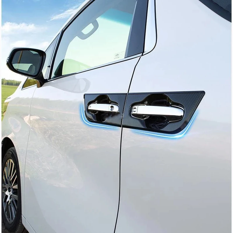 For Toyota Alphard Vellfire 2016 2017 2018 carbonfiber Door Handle Bowl Insert Overlay Panel Cover Trim Exterior Accessories
For Toyota Alphard Vellfire 2016 2017 2018 carbonfiber Door Handle Bowl Insert Overlay Panel Cover Trim Exterior Accessories