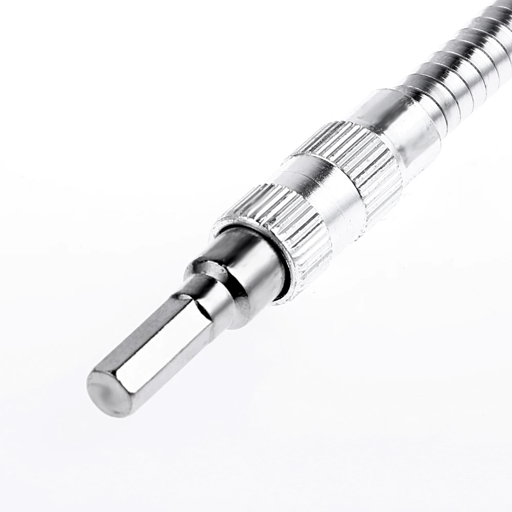 Extension Screwdriver Drill Bit 300mm Flexible Shaft Bits Holder Wide Angle Socket Driver Adapter Hex Drill Bit Holder Connector
Extension Screwdriver Drill Bit 300mm Flexible Shaft Bits Holder Wide Angle Socket Driver Adapter Hex Drill Bit Holder Connector