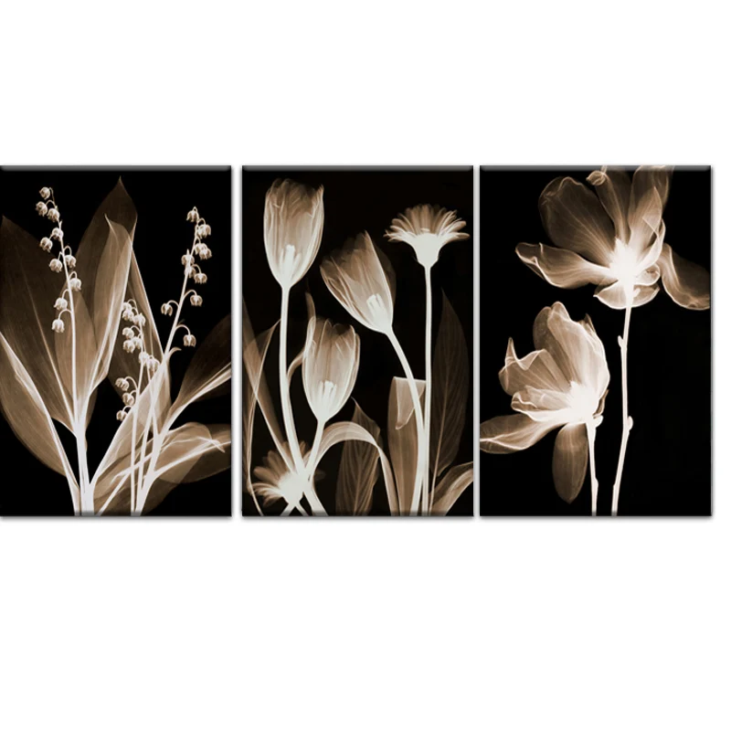 Yuke Art Modern 3pcs Transparent Flower Canvas Painting Art Print Poster Picture Home Wall Decoration Simple Wall Decor
Yuke Art Modern 3pcs Transparent Flower Canvas Painting Art Print Poster Picture Home Wall Decoration Simple Wall Decor
