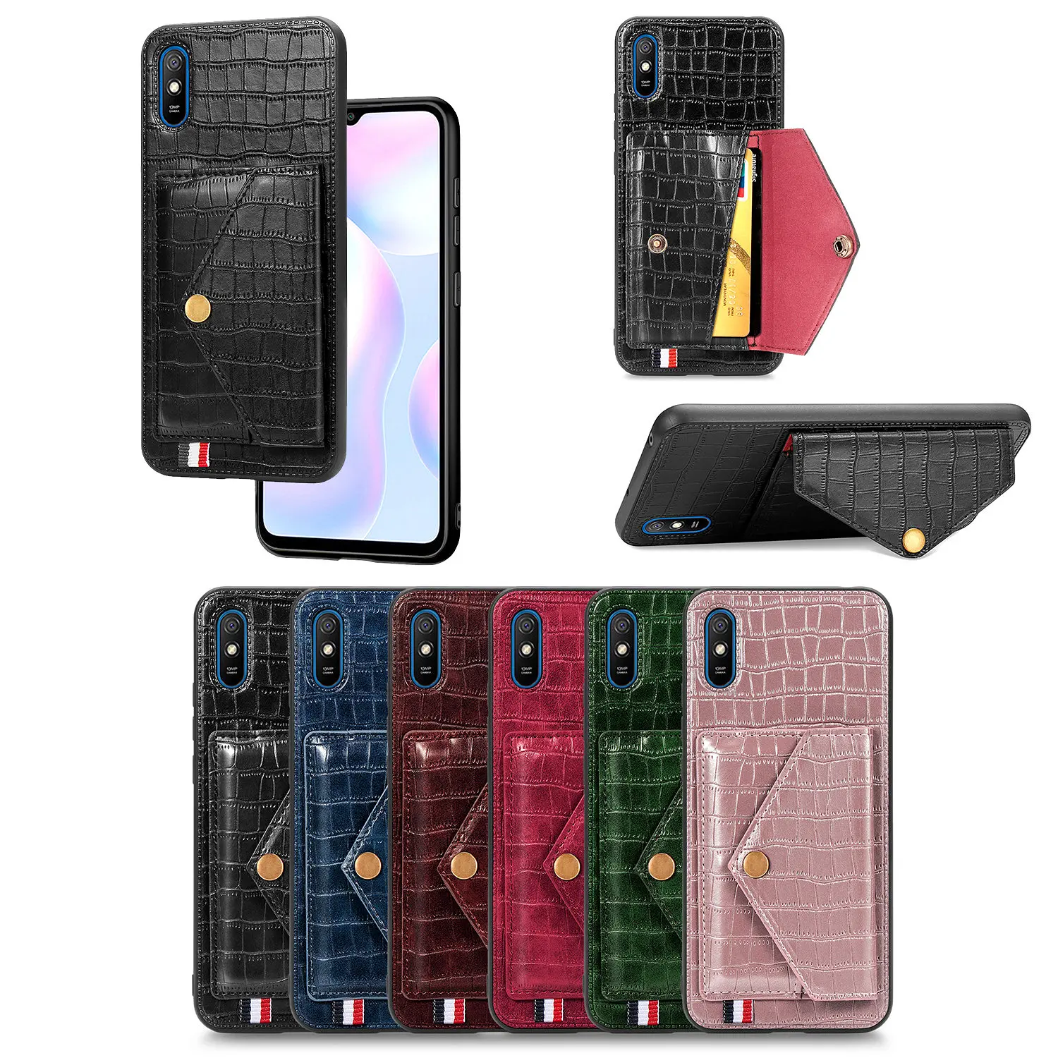 PU Leather Mobile Phone Bag Cover for Xiaomi Redmi 9A 9C Note 9S 8 Pro Max for Xiaomi Redmi 9 10X K30 Pro Zoom Mi 10 Lite Funda
PU Leather Mobile Phone Bag Cover for Xiaomi Redmi 9A 9C Note 9S 8 Pro Max for Xiaomi Redmi 9 10X K30 Pro Zoom Mi 10 Lite Funda