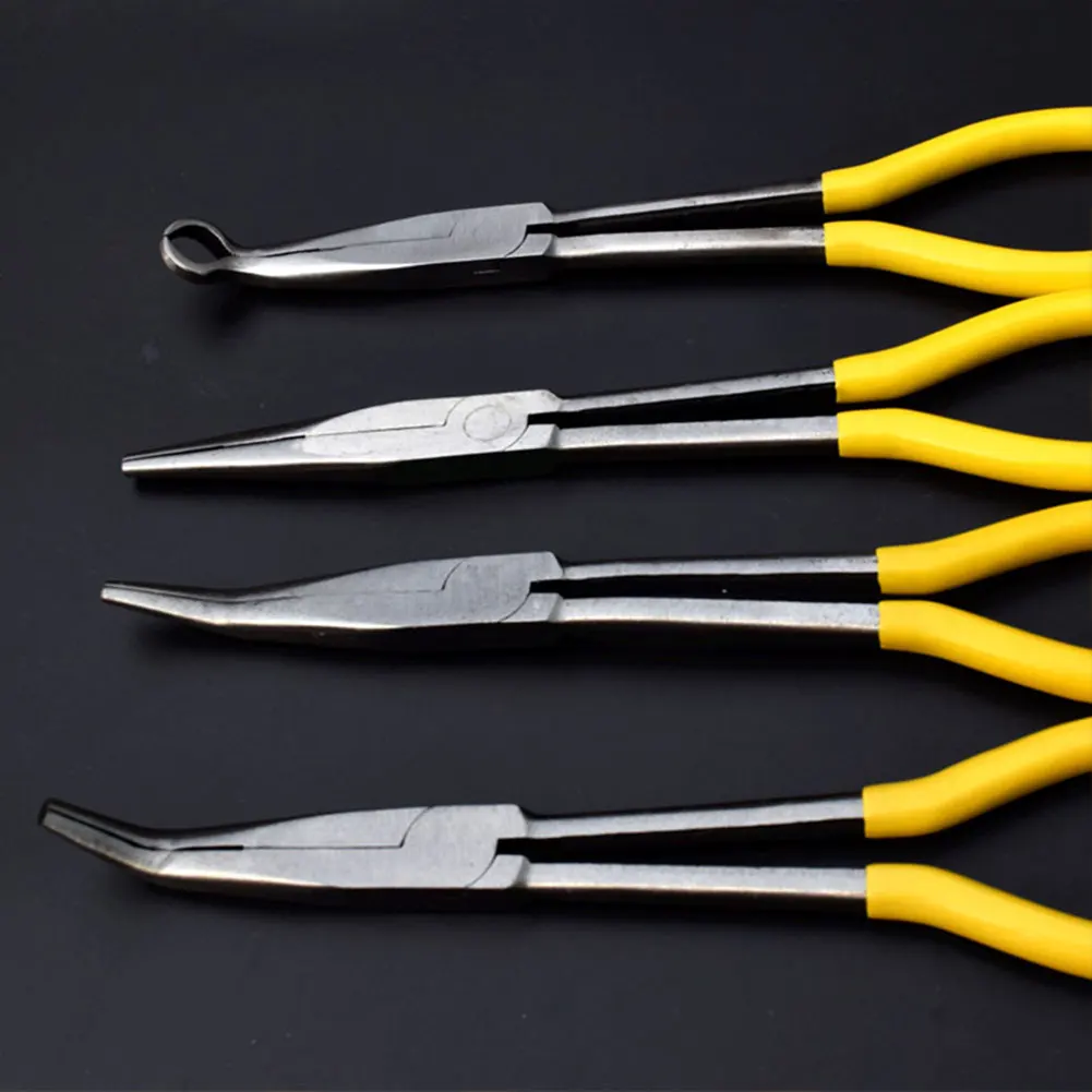 Щипцы для снятия свечей зажигания автомобиля, инструмент для удаления длинного носа, цилиндра, кабеля
Щипцы для снятия свечей зажигания автомобиля, инструмент для удаления длинного носа, цилиндра, кабеля