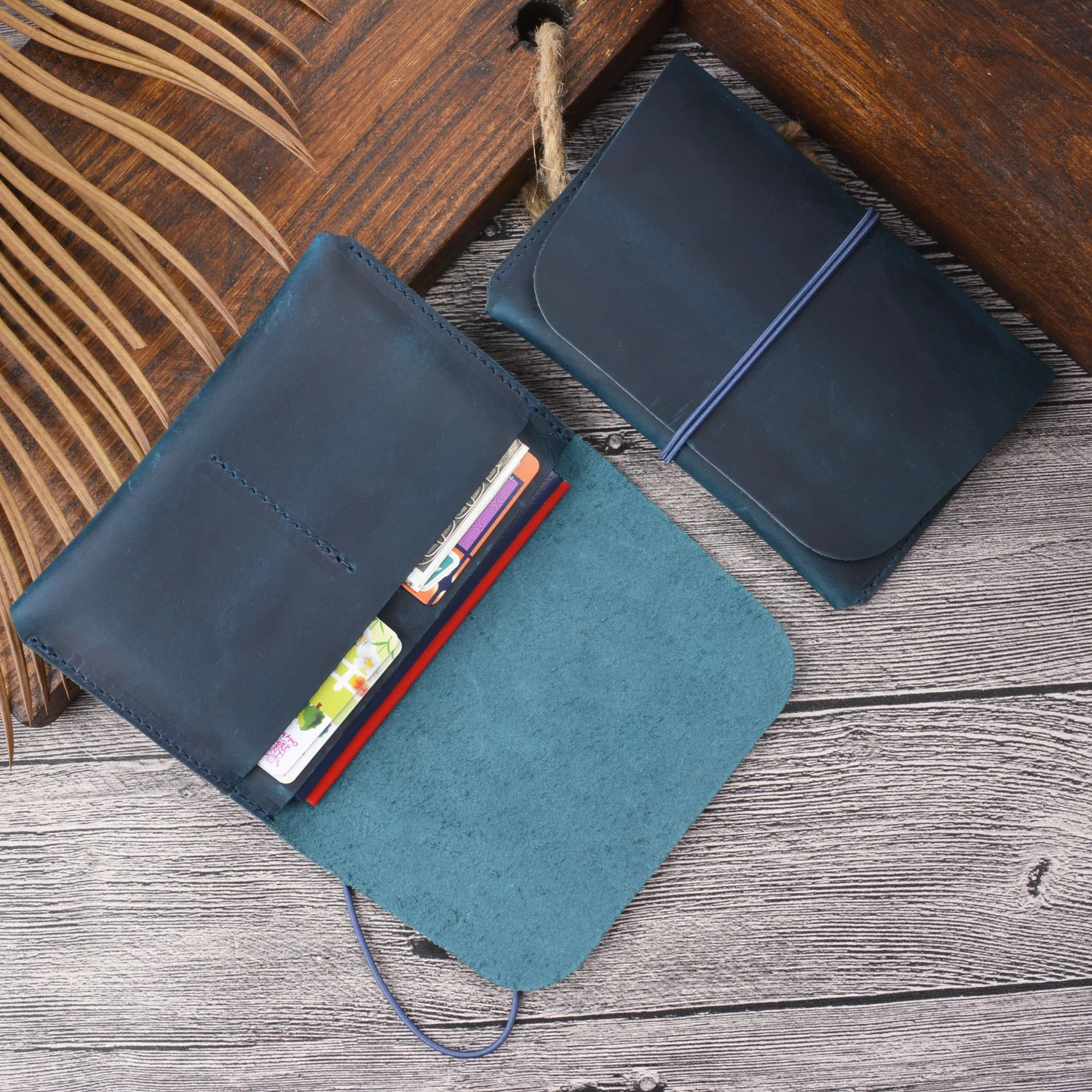 Genuine Leather Notebook Traveler Passport Book, Vintage Passport Cover Holder ID Card Credit Card Small Collection Bag
Genuine Leather Notebook Traveler Passport Book, Vintage Passport Cover Holder ID Card Credit Card Small Collection Bag
