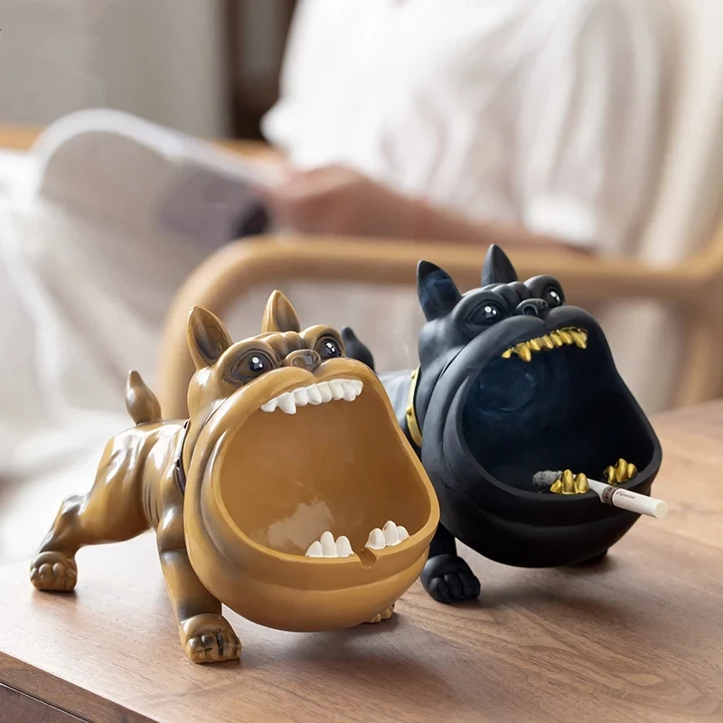 Cartoon Dog Ashtray Creative Anti Fly Ash Household Large Capacity Cute Animal Resin Ashtray Home Decoration Gift for Boyfriend
Cartoon Dog Ashtray Creative Anti Fly Ash Household Large Capacity Cute Animal Resin Ashtray Home Decoration Gift for Boyfriend