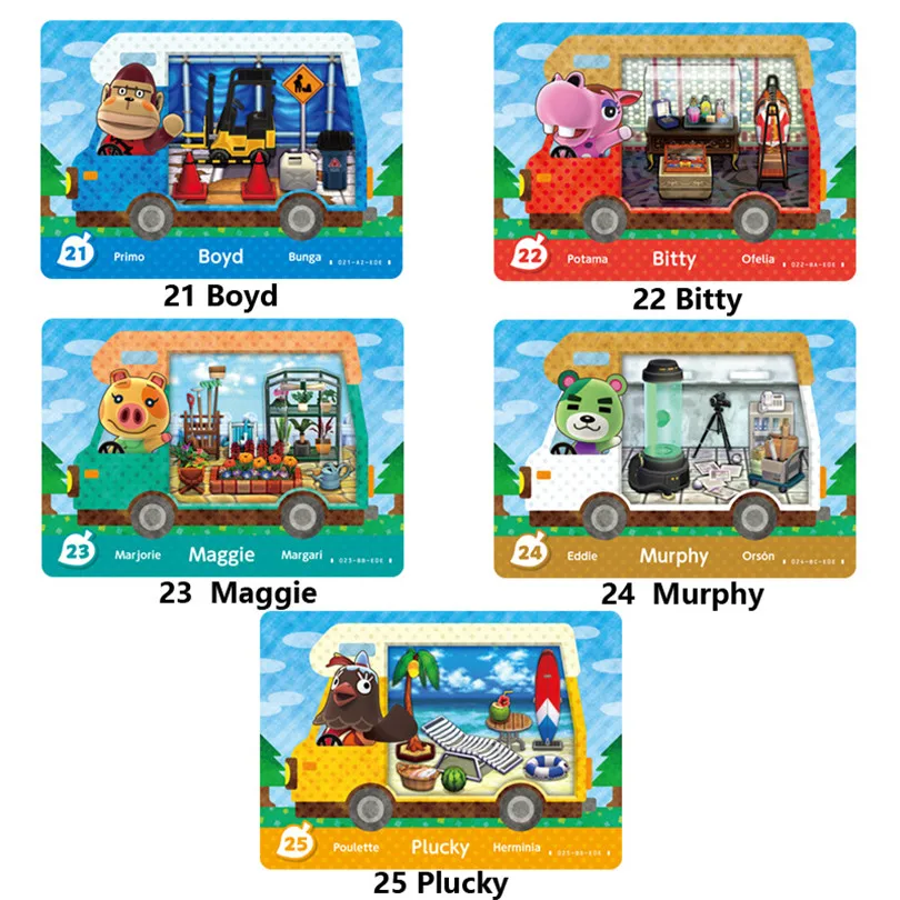 26-50 ACNH Animal Croxxing Welcome CV Card Stu Ursala Boyd Dobie Tasha NFC Game Cards Ntag215 Tag NS Switch WiiU Multiple Choice
26-50 ACNH Animal Croxxing Welcome CV Card Stu Ursala Boyd Dobie Tasha NFC Game Cards Ntag215 Tag NS Switch WiiU Multiple Choice