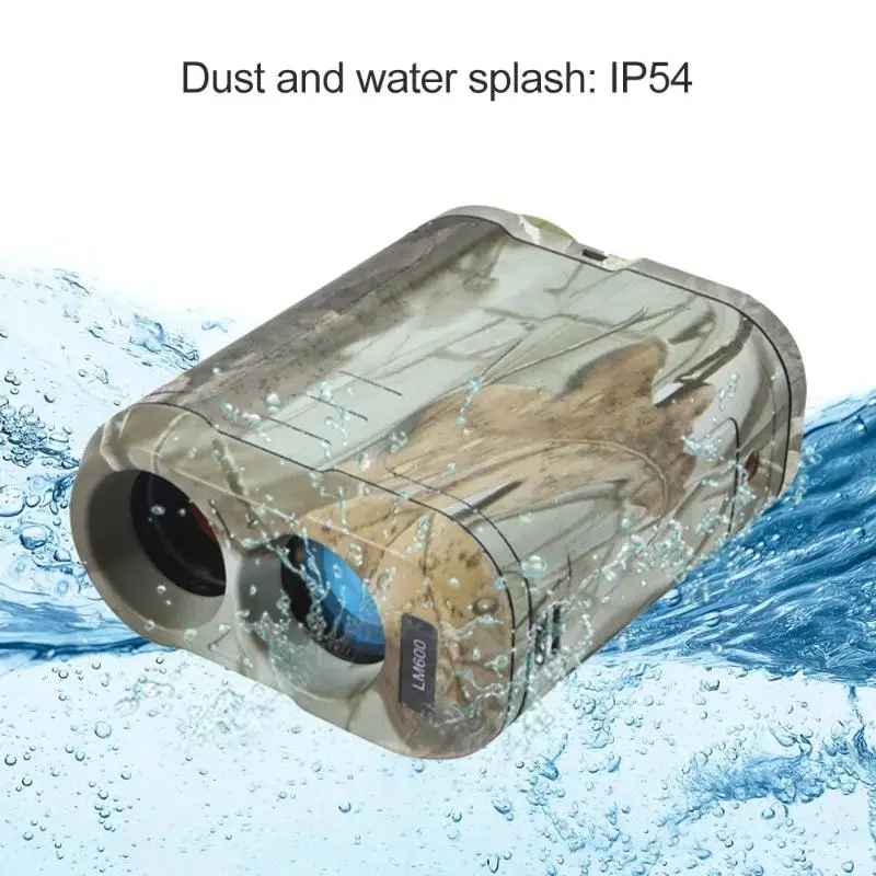 600m Range Laser Rangefinder IP54 Protection Golf Sport Slope Distance Meter Accuracy of Velocity Measurement: +5KM/h
600m Range Laser Rangefinder IP54 Protection Golf Sport Slope Distance Meter Accuracy of Velocity Measurement: +5KM/h