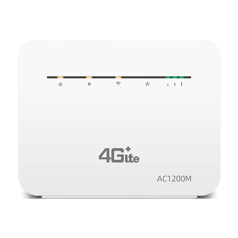 New 4G Router SIM Cat6 2.4G / 5G Wireless AC 1200Mbps Home WIFI Long Range Router Unlocked FDD/TDD With RJ45 Port Up to 64 Users
New 4G Router SIM Cat6 2.4G / 5G Wireless AC 1200Mbps Home WIFI Long Range Router Unlocked FDD/TDD With RJ45 Port Up to 64 Users