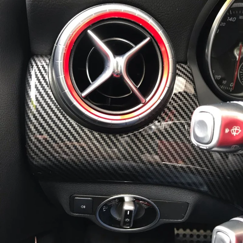 Car Carbon Fiber Dashboard Driver Side Decoraion Cover for Mercedes-Benz GLA CLA A-Class A200 A220 2015 2016 2017
Car Carbon Fiber Dashboard Driver Side Decoraion Cover for Mercedes-Benz GLA CLA A-Class A200 A220 2015 2016 2017