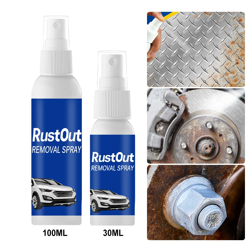30ml Super Rust Remover Spray Metal Surface Chrome Paint Car Iron Cleaning Efficient Rust Anti-rust Spray Car Clean Accessories
30ml Super Rust Remover Spray Metal Surface Chrome Paint Car Iron Cleaning Efficient Rust Anti-rust Spray Car Clean Accessories