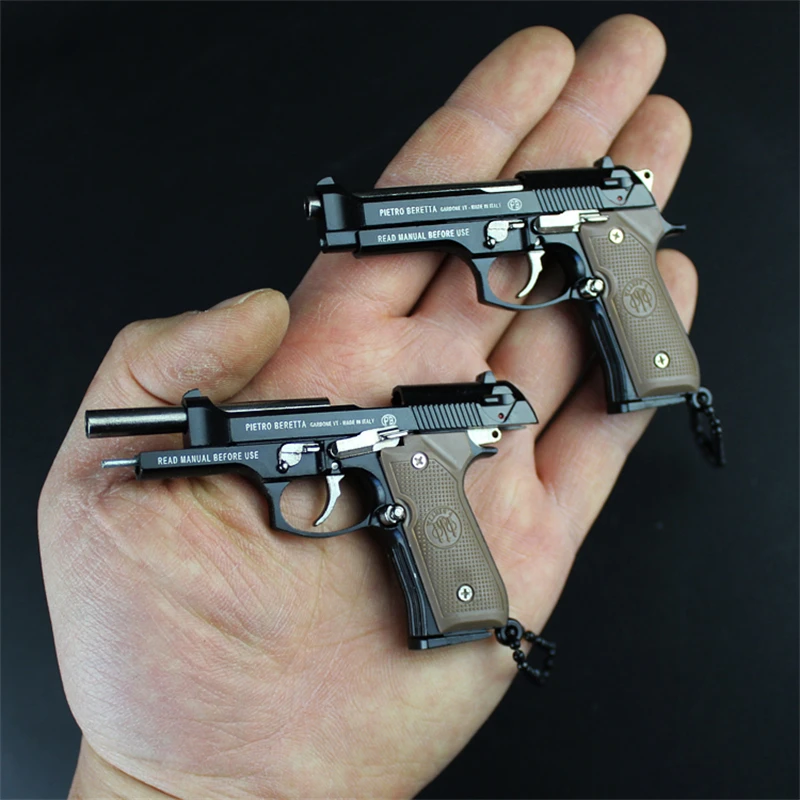 Металлический пистолет в масштабе 1:3, миниатюрная модель 2022, брелок Beretta 92F высокого качества, подарок мужчине и женщине на день рождения
Металлический пистолет в масштабе 1:3, миниатюрная модель 2022, брелок Beretta 92F высокого качества, подарок мужчине и женщине на день рождения