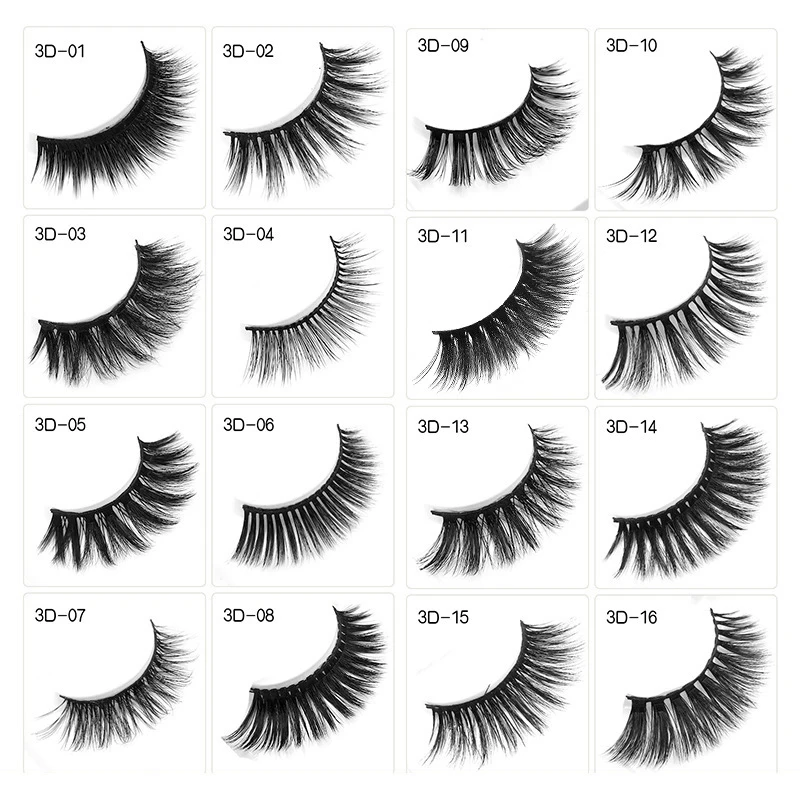 A pair of thick and long natural 3D false eyelashes small batch customized private label own cosmetic brand
A pair of thick and long natural 3D false eyelashes small batch customized private label own cosmetic brand