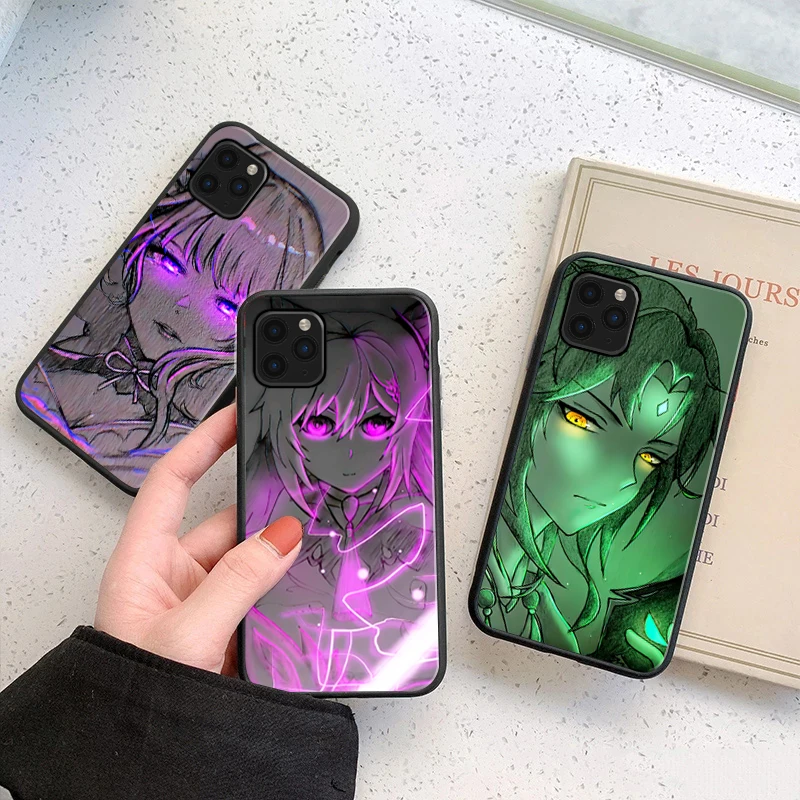 Genshin Impact Anime Silicone Case Coque For iPhone 6 6S 7 8 X XS XR XS Max 11 12 13 13 Pro Mini SE 2020 Soft Phone Shell Cover
Genshin Impact Anime Silicone Case Coque For iPhone 6 6S 7 8 X XS XR XS Max 11 12 13 13 Pro Mini SE 2020 Soft Phone Shell Cover