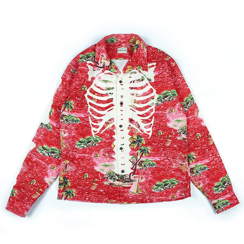 Vivgae men's 2020 autumn new fashion skull print casual Hawaiian loose long sleeve shirt for men and women
Vivgae men's 2020 autumn new fashion skull print casual Hawaiian loose long sleeve shirt for men and women