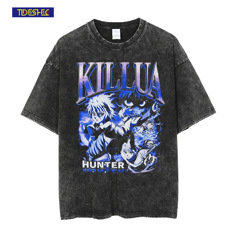 2022 Men Washed Anime Print T Shirt Hip Hop Streetwear T-Shirt Harajuku Cotton Short Sleeve Tshirt Summer Tops Tees Black
2022 Men Washed Anime Print T Shirt Hip Hop Streetwear T-Shirt Harajuku Cotton Short Sleeve Tshirt Summer Tops Tees Black