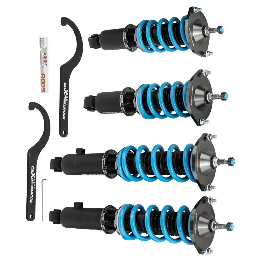 Coilover Coil Struts for Mazda Miata MX5 MX-5 NA 1.6L1.8L 89-97 24 Step Adjustable Damper Height Suspension
Coilover Coil Struts for Mazda Miata MX5 MX-5 NA 1.6L1.8L 89-97 24 Step Adjustable Damper Height Suspension