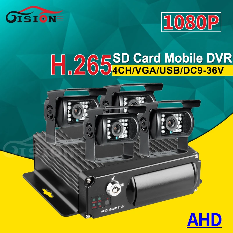 H.265 SD 4CH автомобильный Мобильный Dvr видеорегистратор с 4 шт. 2.0MP HD AHD Водонепроницаемая камера для CCTV безопасность Suvillance
H.265 SD 4CH автомобильный Мобильный Dvr видеорегистратор с 4 шт. 2.0MP HD AHD Водонепроницаемая камера для CCTV безопасность Suvillance