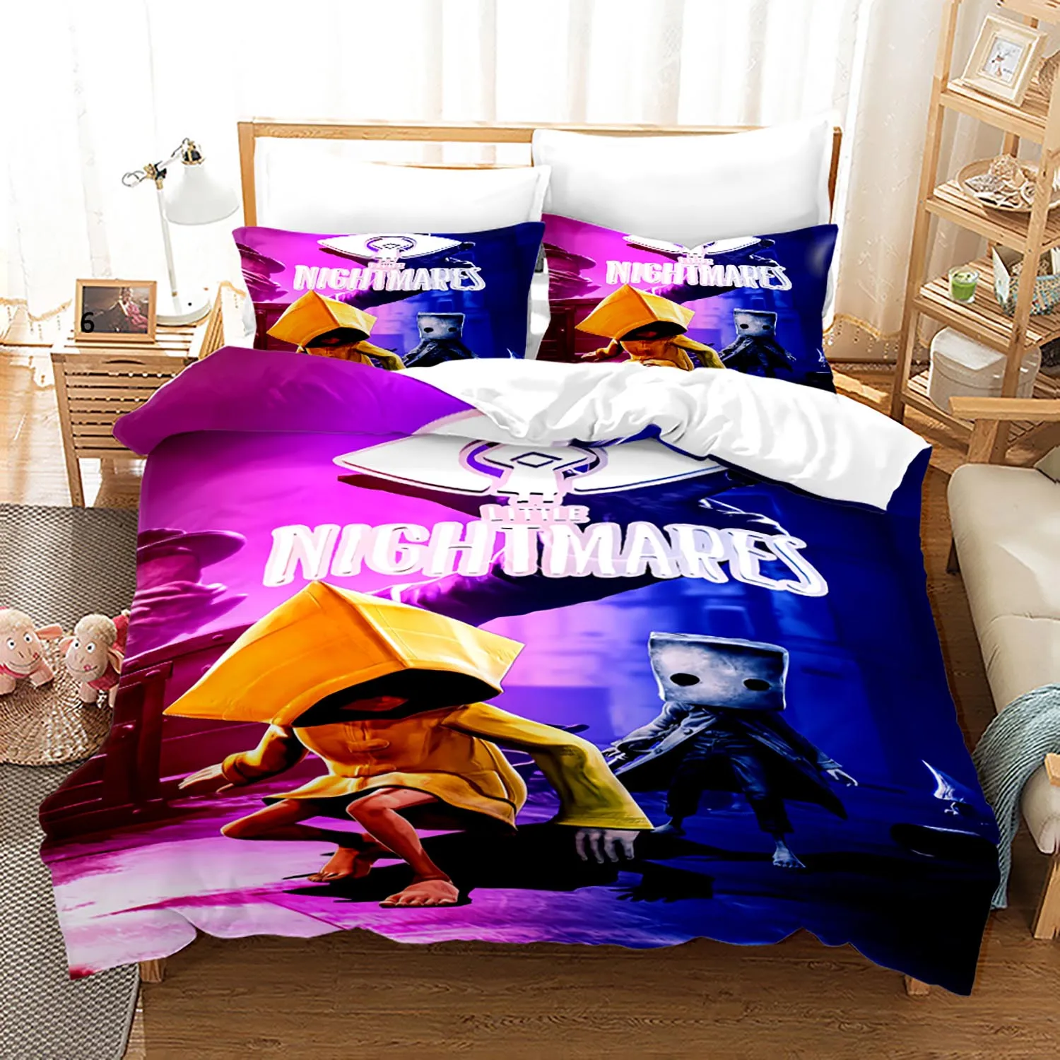 Nwe Little Nightmares Bedding Set Single Twin Full Queen King Size Little Nightmares Bed Set Aldult Kid Bedroom Duvetcover 014
Nwe Little Nightmares Bedding Set Single Twin Full Queen King Size Little Nightmares Bed Set Aldult Kid Bedroom Duvetcover 014