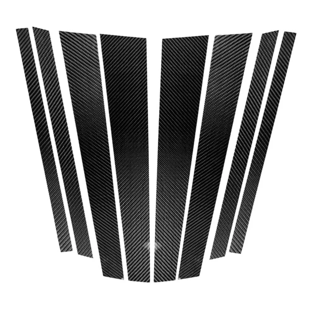 8 in 1 Car Styling Window B-pillars Molding Trim Decorative Stickers Carbon Fiber Decorative Decals for X5 Series E70 2008-2013
8 in 1 Car Styling Window B-pillars Molding Trim Decorative Stickers Carbon Fiber Decorative Decals for X5 Series E70 2008-2013