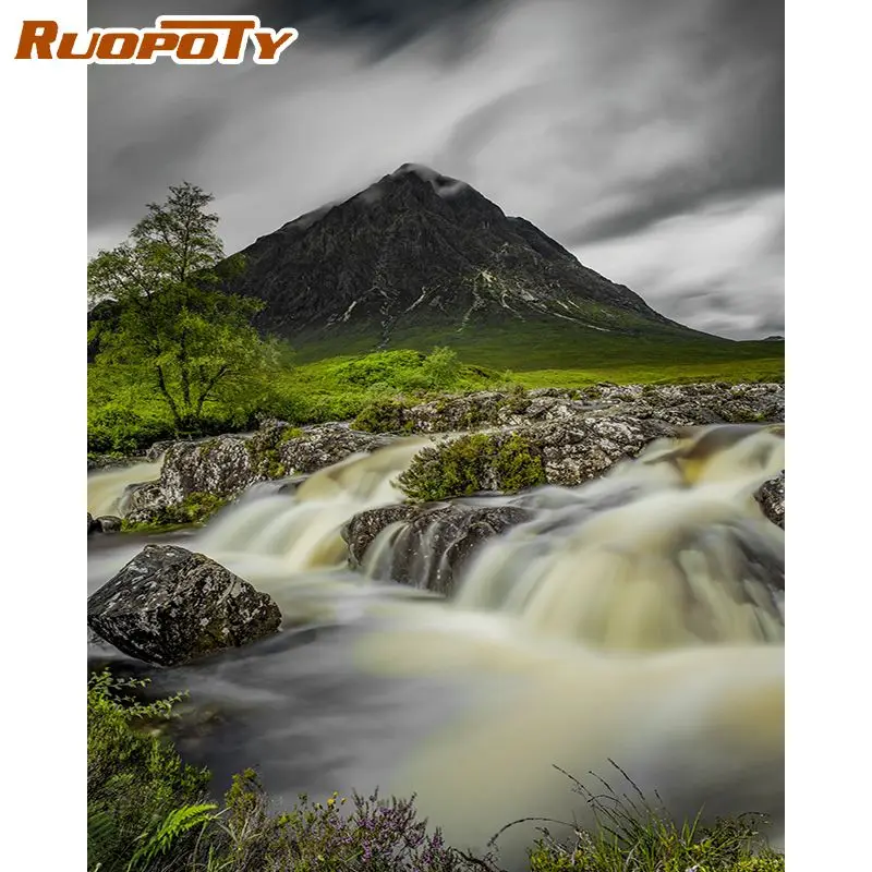 RUOPOTY 60x75cm Frame Paint By Number For Adults Mountain River Modern Picture By Numbers Acrylic Paint On Canvas Home Decors
RUOPOTY 60x75cm Frame Paint By Number For Adults Mountain River Modern Picture By Numbers Acrylic Paint On Canvas Home Decors