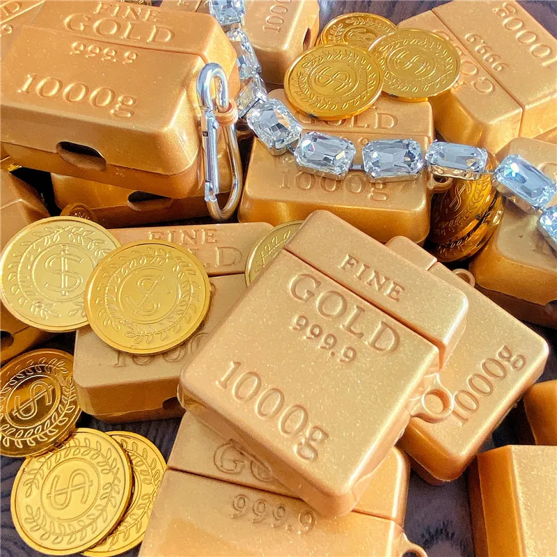 funny gold Soft Cover for Apple Airpods 2 1 Case for Airpods Pro Cases Soft Silicone Earphone Case for Airpod 2 3 Covers Funda 
funny gold Soft Cover for Apple Airpods 2 1 Case for Airpods Pro Cases Soft Silicone Earphone Case for Airpod 2 3 Covers Funda