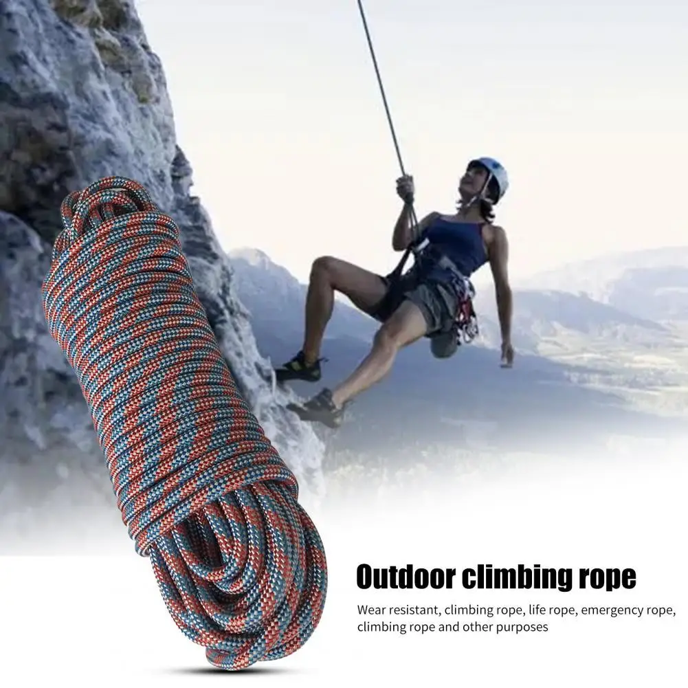 Professional firm and wear-resistant nylon lifeline, scratch-resistant climbing, high-strength outdoor climbing rope
Professional firm and wear-resistant nylon lifeline, scratch-resistant climbing, high-strength outdoor climbing rope