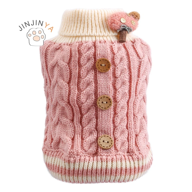 Small Dog Cat Knited Sweater Dog Jumper With Cartoon Design Puppy Hoodie Winter Warm Clothes Apparel Pull Pour Chien Dog Winter
Small Dog Cat Knited Sweater Dog Jumper With Cartoon Design Puppy Hoodie Winter Warm Clothes Apparel Pull Pour Chien Dog Winter