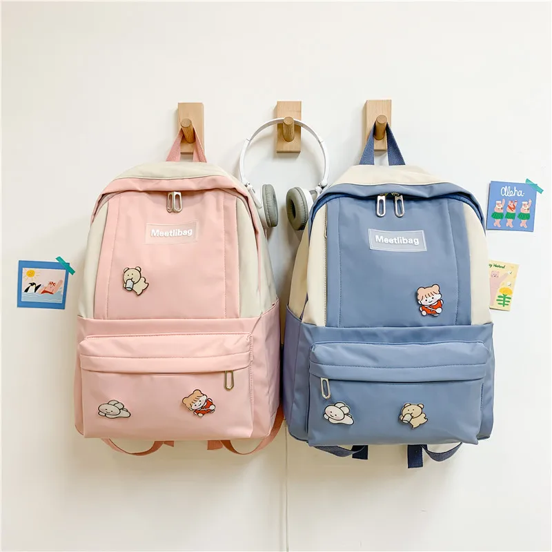 2021 new travel leisure backpack middle school student schoolbag backpack female cute cartoon small fresh bag
2021 new travel leisure backpack middle school student schoolbag backpack female cute cartoon small fresh bag