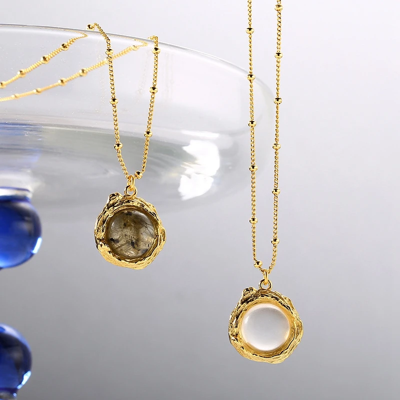 Silvology 925 Sterling Silver Natural Labradorite Necklace for Women Lava Texture White Crystal Necklace Luxury Jewelry Designer
Silvology 925 Sterling Silver Natural Labradorite Necklace for Women Lava Texture White Crystal Necklace Luxury Jewelry Designer