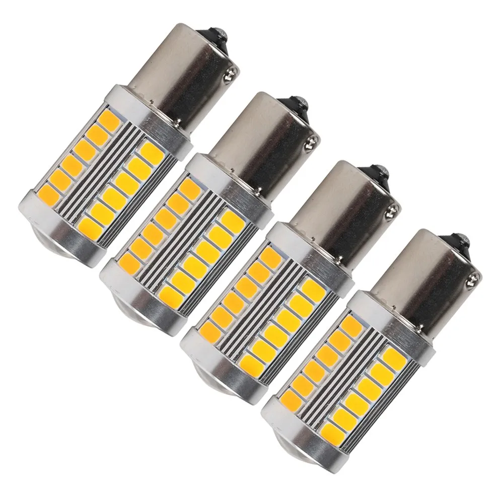4X 33LED 581 BAU15S PY21W Ackup Lights Turn Signal Lighs Corner Light Side Marker Light Stop Light Parking Light Tail Light 12V
4X 33LED 581 BAU15S PY21W Ackup Lights Turn Signal Lighs Corner Light Side Marker Light Stop Light Parking Light Tail Light 12V