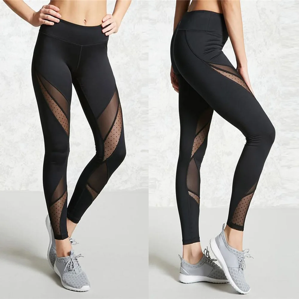 2021 High Waist Workout Black Yoga Legging Mesh Splicing See Through Fitness Leggings Tights Sport Sweat Yoga Pants For Women
2021 High Waist Workout Black Yoga Legging Mesh Splicing See Through Fitness Leggings Tights Sport Sweat Yoga Pants For Women