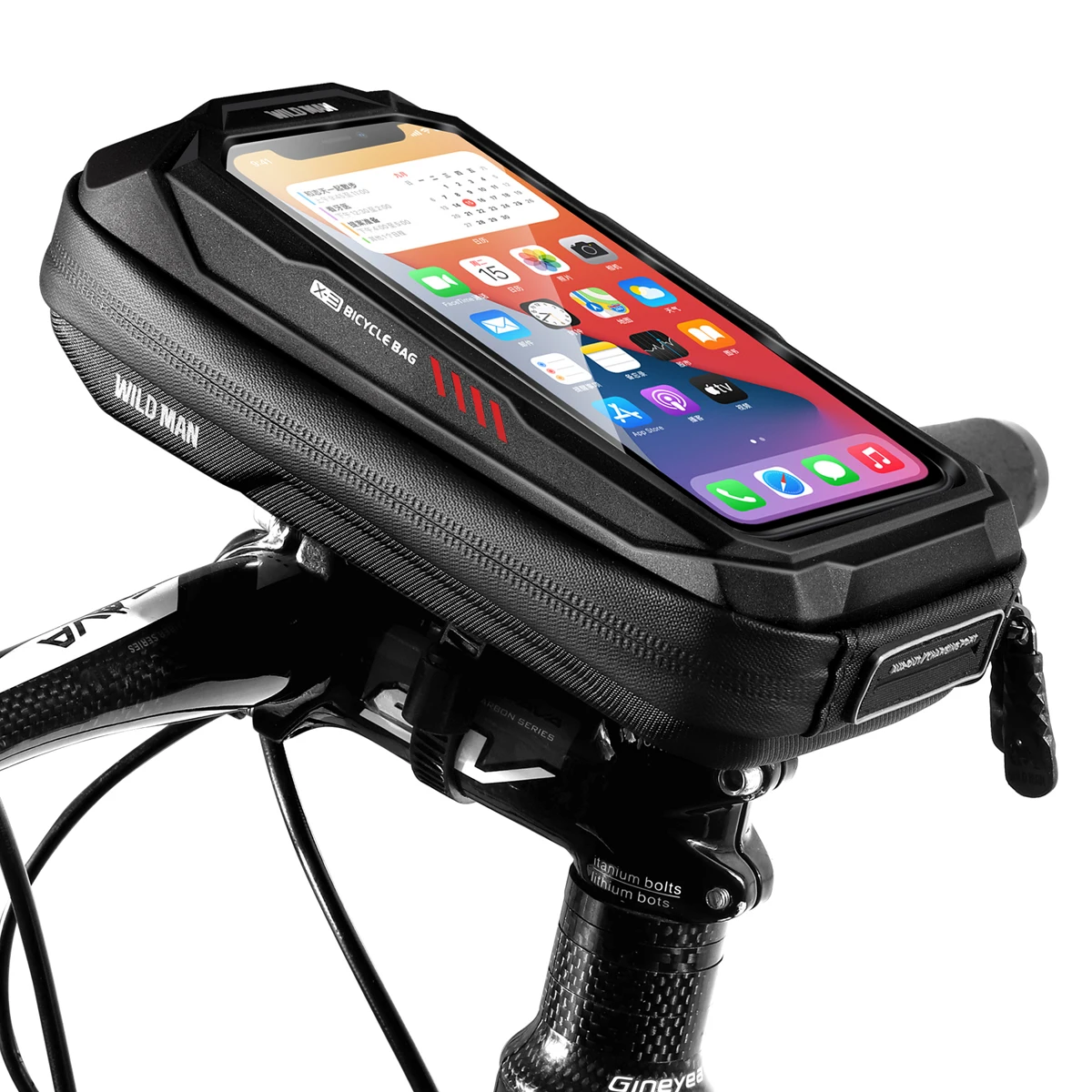Bicycle Handlebar Bag Hard Shell Head Tube Bag Cycling Bike Mobile Phone Case Holder Screen Phone Mount MTB bike Accessories
Bicycle Handlebar Bag Hard Shell Head Tube Bag Cycling Bike Mobile Phone Case Holder Screen Phone Mount MTB bike Accessories