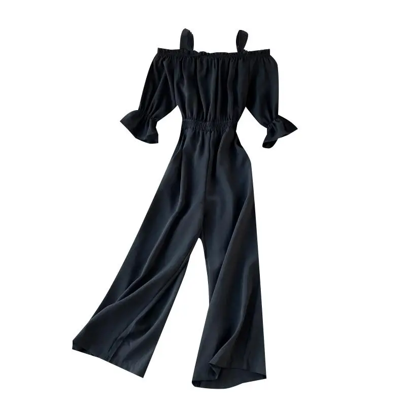 ICHOIX 2020 summer off shoulder sexy jumpsuits wide leg pants casual overalls rompers women jumpsuit Korean fashion ropa mujer
ICHOIX 2020 summer off shoulder sexy jumpsuits wide leg pants casual overalls rompers women jumpsuit Korean fashion ropa mujer