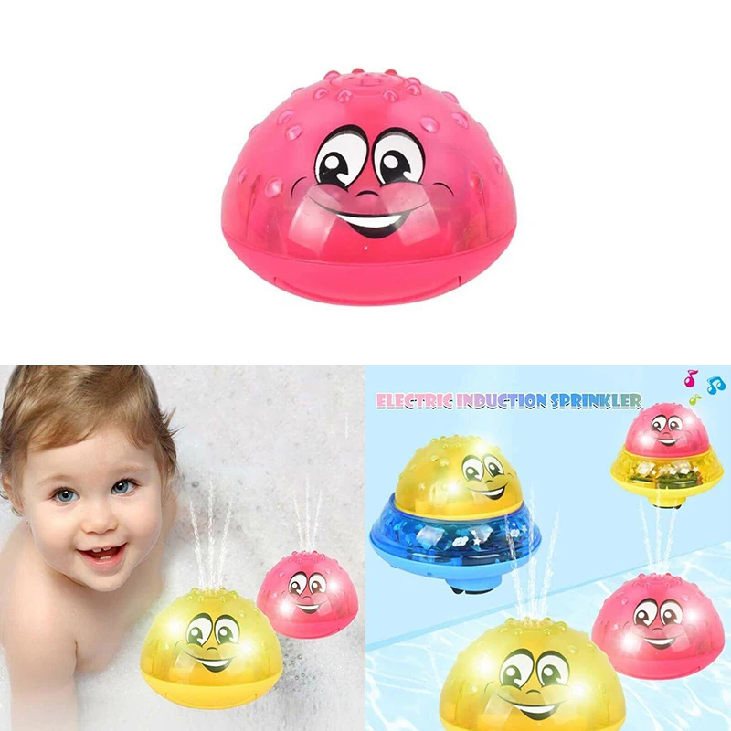 Funny Infant Bath Toys Electric Induction Sprinkler Ball with Light Music Children Water Spray Play Ball
Funny Infant Bath Toys Electric Induction Sprinkler Ball with Light Music Children Water Spray Play Ball